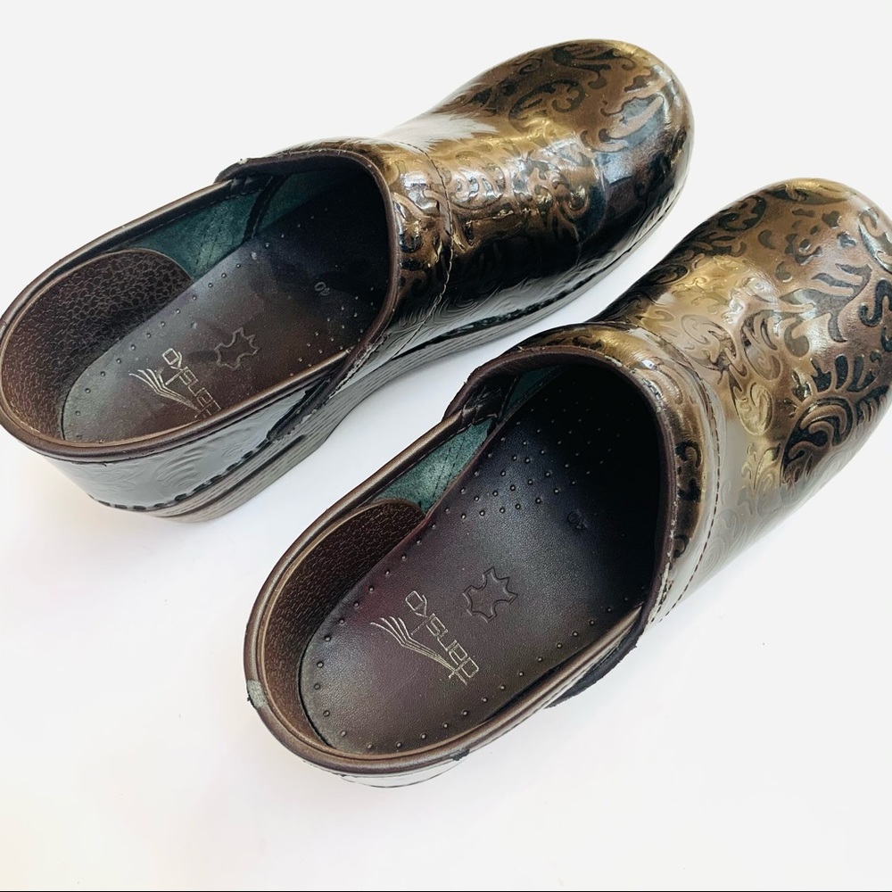 Dansko | Brown Shiny Patterned - image 3
